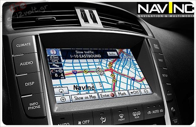 Lexus Touch screen HDD systems 2009>